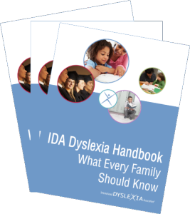 IDA Dyslexia Handbook Cover