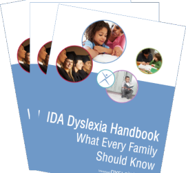 IDA Dyslexia Handbook Cover